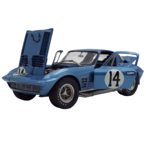 Exoto Corvette Grand Sport Coupe #14 1:18 - Blue (1964 Augusta USRRC / Don Yenko)