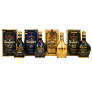 Glenfiddich 18 Year Old — Complete Ceramic Decanter Set