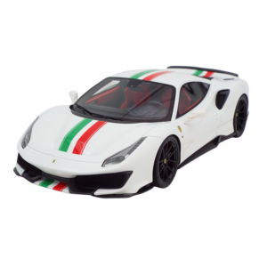 Ferrari 488 Pista — Novitec Luminous Green 1:18 — GH Model, Resin, Glow-in-the-Dark Livery
